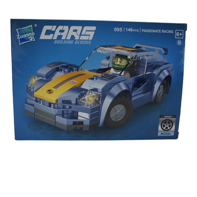 Конструктор Cars 146дет. 23*16см / 095-В
