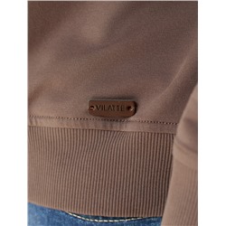 Джемпер из тонкого премиального футера с эластаном