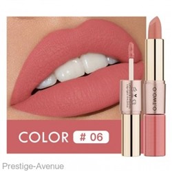 Помада O.TWO.O Rose Gold 2 in 1 Matte Lipstic & Liquid Lipstik  3.5 g арт.9107