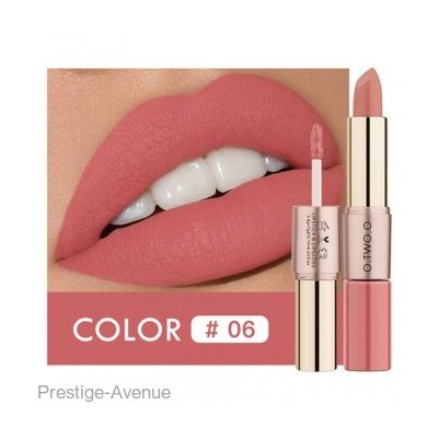 Помада O.TWO.O Rose Gold 2 in 1 Matte Lipstic & Liquid Lipstik  3.5 g арт.9107