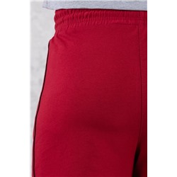 брюки спортивные 
            3.MM116B-бордовый