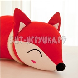 Мягкая игрушка подушка обнимашка ЛИСИЧКА 60 см rfox60, rfox60