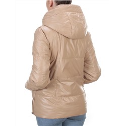 8268 BEIGE Куртка демисезонная женская BAOFANI (100 гр. синтепон) размеры 42-44-46-48-50