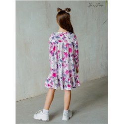 Платье Саванна розы фуксия ФС