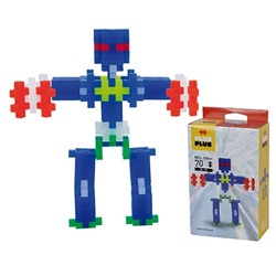Plus Plus. Игрушка Plus Plus Разноцветный конструктор для создания 3D моделей, робот СА 2599