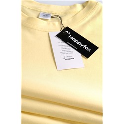 Женская футболка оверсайз Happyfox