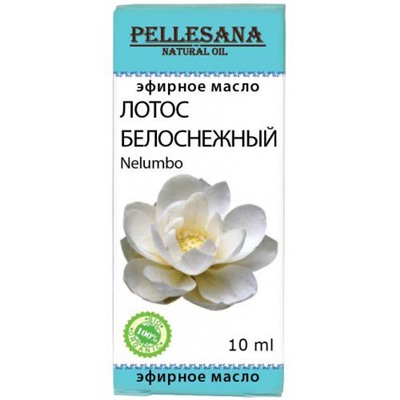 Pellesana масло лотоса белоснежного эфирное 10 мл