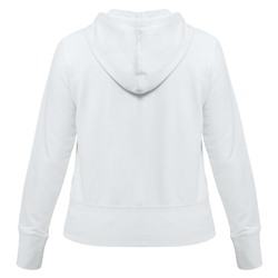 Толстовка женская Hooded Full Zip белая