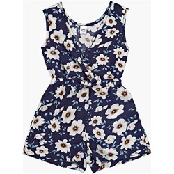 Комбинезон 22-6318 синий/цветы