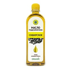 Масло подсолнечное "Сибирское", 500мл К 6655