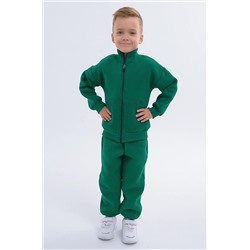 Теплый костюм для мальчика из футера с начесом Happyfox