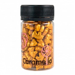 Посыпка кондитерская объемная "Шахматы золотые", 50 гр