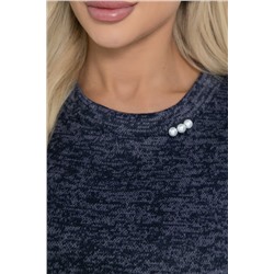 Джемпер Сатина (темно-синий) Б11495