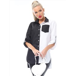 Блузка Городская среда, микс