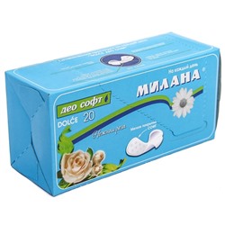 МИЛАНА  Прокладки гиг. ежедн. 20шт. Dolce Софт Део Нежная роза (1 кап.)   402