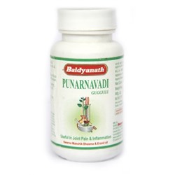 PUNARNAVADI GUGGULU Baidyanath (Пунарнавади Гуггулу, здоровье мочеполовой системы, Бадьянатх), 80 таб.