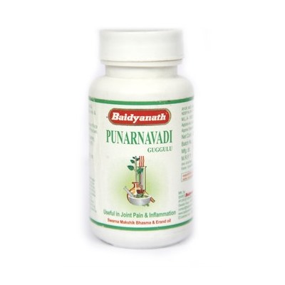 PUNARNAVADI GUGGULU Baidyanath (Пунарнавади Гуггулу, здоровье мочеполовой системы, Бадьянатх), 80 таб.
