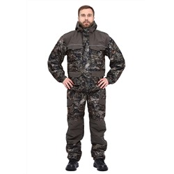 Костюм демисезонный "БАРС-ВЕСНА/ОСЕНЬ" куртка/брюки, цвет: кмф "Харвест"/т.хаки, тк: Алова/Канада