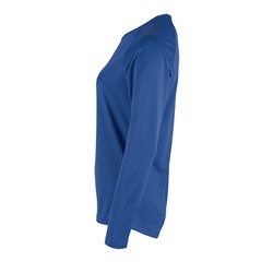 Футболка с длинным рукавом Sporty LSL Women, ярко-синяя