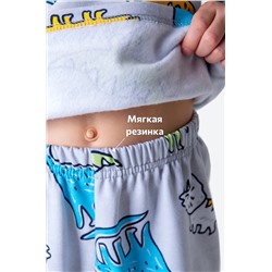 Пижама из футера с начесом для мальчика Happyfox