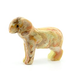 Овечка из оникса №4 (100*30*80мм)