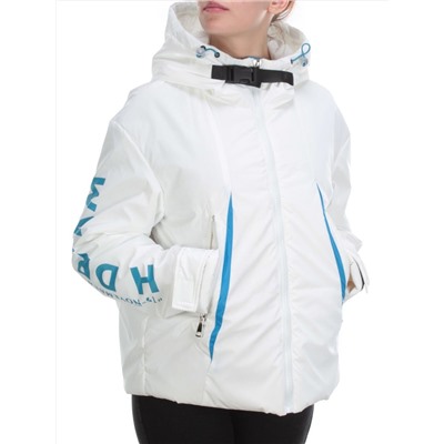 D004 WHITE Куртка демисезонная женская (100 гр. синтепон) размер M (44) - 50 российский