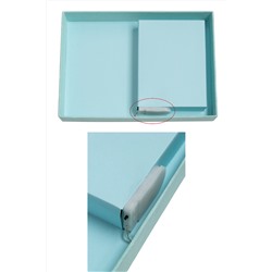 Подарочная коробка с подсветкой 25*18*11,5 см (SF-5677) аквамариновый