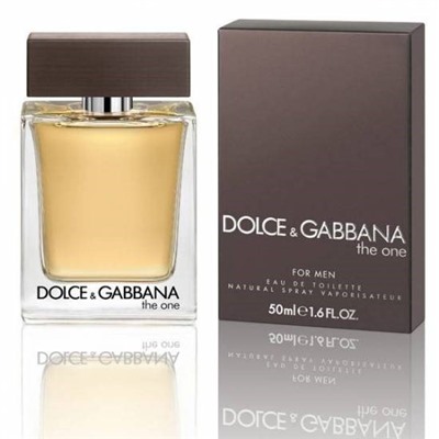 DOLCE GABBANA THE ONE 50ml edt Homme  M~