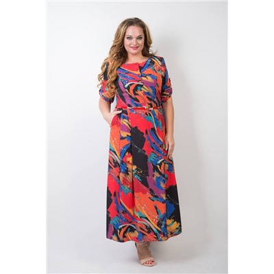 TrikoTex Stil Л1716 мультиколор, Платье