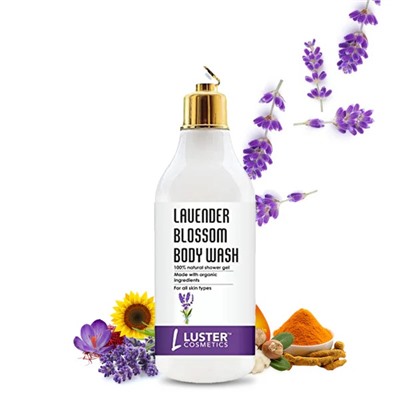 LAVENDER BLOSSOM Body Wash, Luster (ЛАВАНДОВЫЙ ЦВЕТ гель для душа, Ластер), 300 мл.