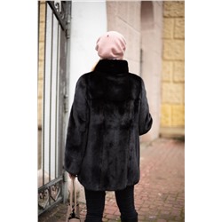 Мехофф Агата80.223-120 горький_шоколад(темно-коричневый), Полупальто