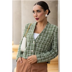 Жакет Дольче (зеленый) Б14153-7М