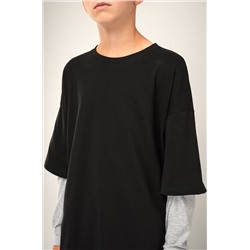 Лонгслив с двойным рукавом для мальчика Happyfox