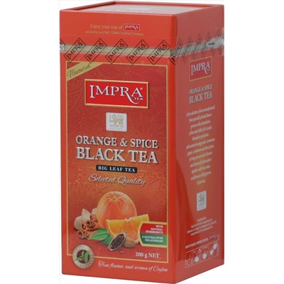 IMPRA. Flavoured. Orange&Spices 200 гр. жест.банка
