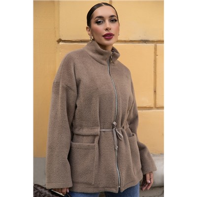 Пальто Альпака (бежевое) Б14139-7М