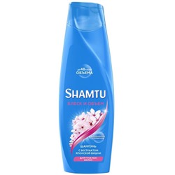 SHAMTU 360мл Шампунь Блеск и обьем д/тусклых