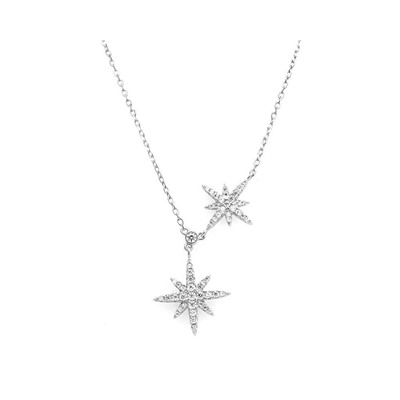Колье из серебра куб.циркон., MY-F1397