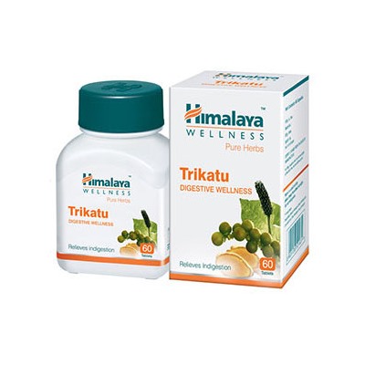 TRIKATU Digestive Wellness, Himalaya (ТРИКАТУ, Для пищеварения, Хималая), 60 таб.