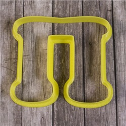 Вырубка для пряника "буква П" пластик, 8 см