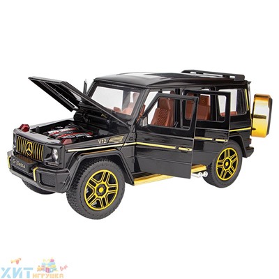 Модель Mercedes-Benz 1:24 (металл, свет, звук, поворотная передняя ось) без индивидуальной упаковки в ассортименте CZ118A, CZ118 / CZ118AD