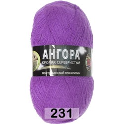 Пряжа Color City Angora Кролик серебристый