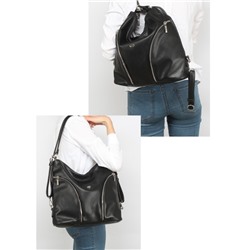 Сумка женская искусственная кожа GT-L 63465 F 001-1/109A-1,  (рюкзак-change)  1отд+карм/перег,  черный 256673