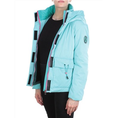 D003 TURQUOISE Куртка демисезонная женская (100 гр. синтепон) размер L (46) - 52 российский