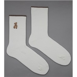 Носки р.35-40 "Мишка Teddy" Кремовые