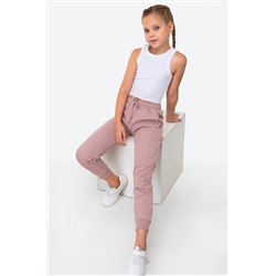 Брюки-джоггеры из футера для девочки Happyfox