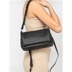 Сумка женская искусственная кожа XHD-9640,  1отд,  плеч/ремень,  черный 257000
