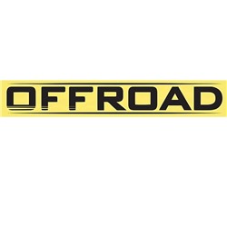 Наклейка на стоп сигнал на заднее стекло «OFFROAD»