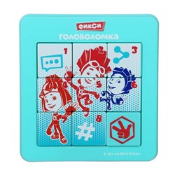 Фиксики Логическая игра "Магнитные пятнашки", пластик, 1 дизайн 429-020