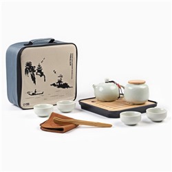 Набор для чайной церемонии 10  предметов, на 4 персоны, чашка 45 мл, чайник 180 мл