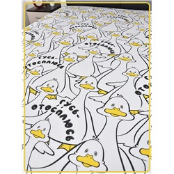 Простыня Ивановская бязь Гусь отосплюсь вид 9